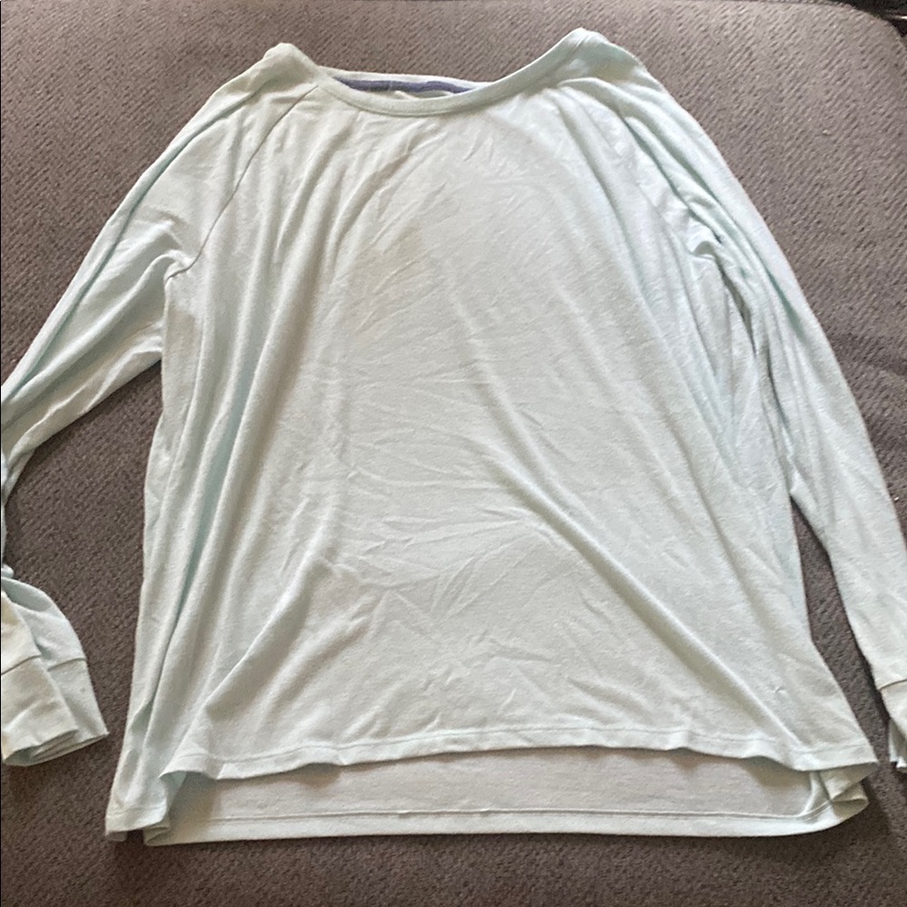 Sonoma White Oversized Long Sleeve Blouse